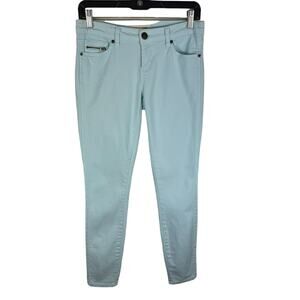 Life In Progress Light Blue Skinny Ankle Fit Low Rise Cotton Denim Jeans Size 26